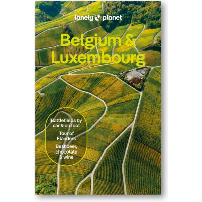 Belgium & Luxembourg - Lonely Planet – Zboží Dáma
