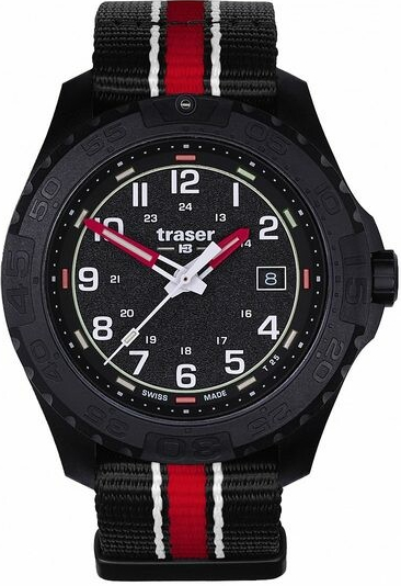 Traser P96 OdP Color Black Nato Colored