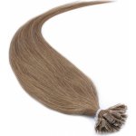 60cm vlasy evropského typu pro metodu keratin 0,7g/pr. světle hnědá – Zboží Dáma