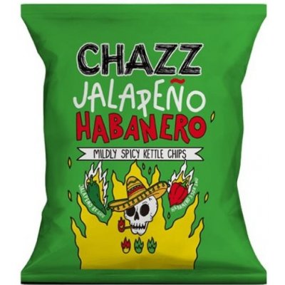 Chazz Chips Jalapeño Habanero 1/3 Hot 50 g – Zboží Mobilmania