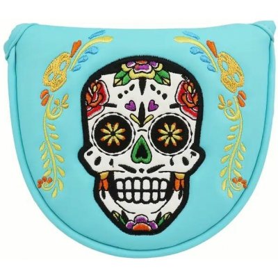 Skull Mallet Putter Headcover modrý – Zboží Mobilmania