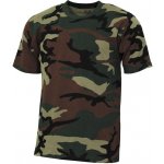 Tričko MFH Americké streetstyle tričko s krátkým rukávem woodland – Hledejceny.cz
