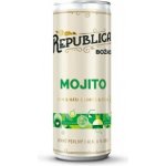 Republica Mojito Rum Máta Limetka Soda 6% 0,25 ml (plech) – Zboží Dáma