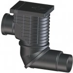 HL lapač střešních splavenin DN110/125, horizontální připojení DN110 - HL600NHO – Zboží Dáma