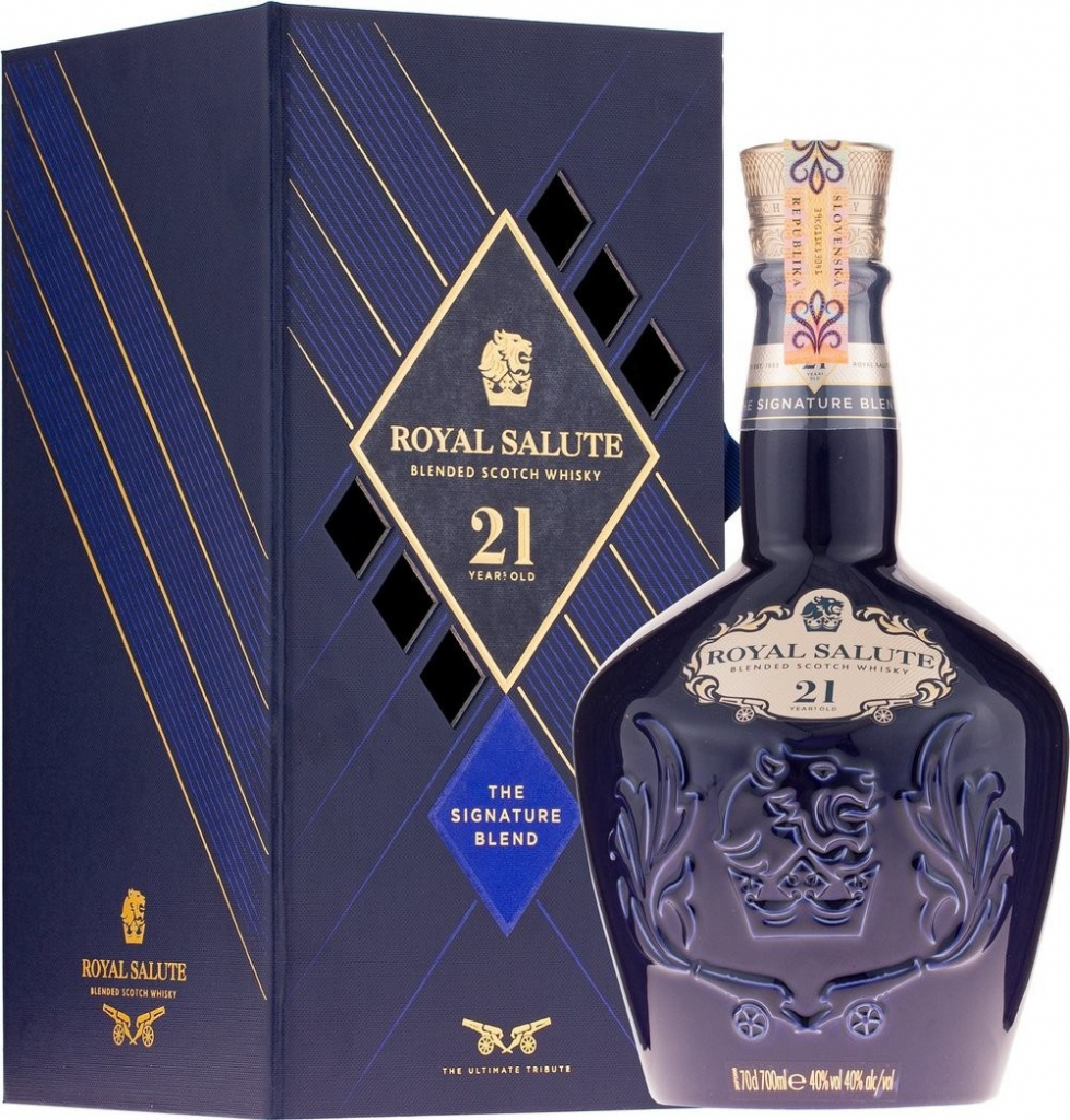 Chivas Royal Salute 21y 40% 0,7 l (karton)