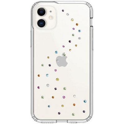 Pouzdro Swarovski Milky Way Clear iPhone 11-Cotton Candy