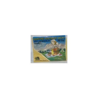 Sáčky svačinové barev. velikost 2 25x35cm 50ks – Zboží Mobilmania