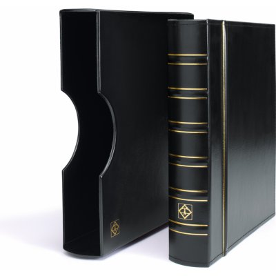 LEUCHTTURM Album OPTIMA na bankovky/mince Černá – Sleviste.cz
