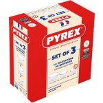 Pyrex Sada misek 3 ks 0,7 l + 1,1 l + 2,3 l – Zboží Dáma