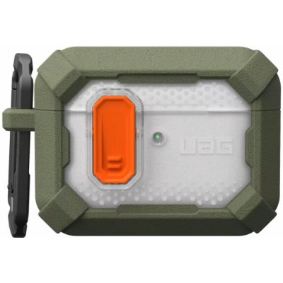 UAG Plasma odolný obal se zapínáním a karabinou pro AirPods Pro 3 - olivový 104132117272 – Zboží Živě