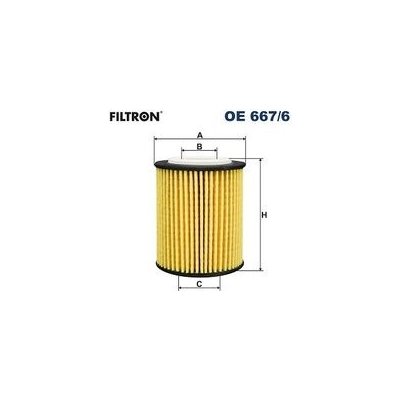 Olejový filtr FILTRON OE 667/6 – Hledejceny.cz