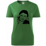 Zelené dámské tričko Karel Gott dárek pro fanynku Káji – Sleviste.cz