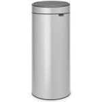 Brabantia Touch Bin New 30 L metalická šedá 115387 – Sleviste.cz