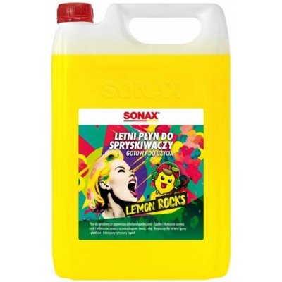Sonax Letní náplň do ostřikovačů LEMON ROCKS s vůní citrónu 4 l | Zboží Auto