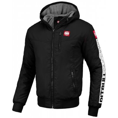 PitBull West Coast pánská bunda Cabrillo Summer černá – Zboží Dáma