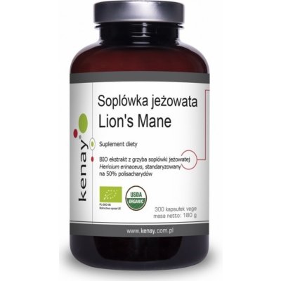 Kenay lví hříva Lion's Mane 300 kapslí – Hledejceny.cz