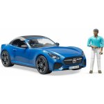 Bruder 3481 Roadster s řidičem modrý – Hledejceny.cz