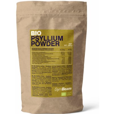 GymBeam Bio Psyllium 300 g – Zboží Mobilmania