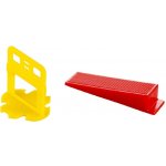 LEVIOR Nivelační sada FESTA NIVELYS spony 1.5mm 400ks + klíny 200ks box – Hledejceny.cz