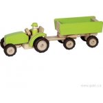 Goki traktor s vlečkou zelená – Zboží Dáma