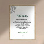 Plakát MILÝ DĚDO Rozměr plakátu: A3 (29,7 x 42 cm), Rámeček: Bez rámečku – Hledejceny.cz
