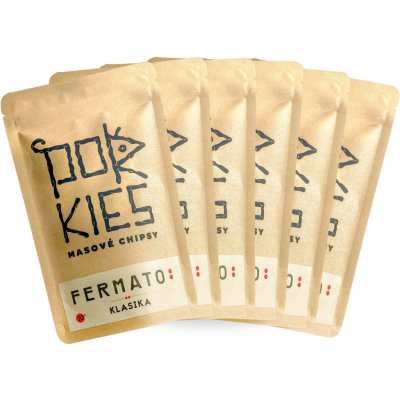 Porkies Fermato klasika masové chipsy 6 x 30 g – Zboží Dáma