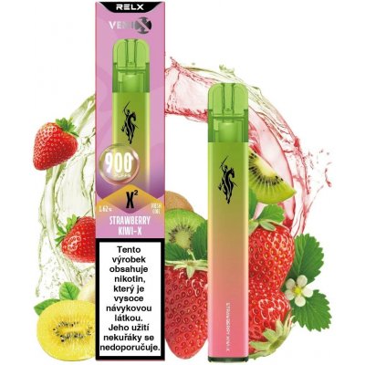Venix X2 900 Strawberry Kiwi 18 mg 900 potáhnutí – Zboží Mobilmania