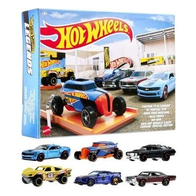 Hot Weels Mattel Hot Weels HLK50 6ks Tématický angličák legendy – Zbozi.Blesk.cz