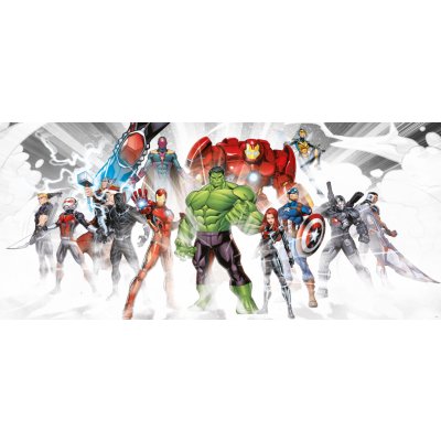 Ag Design FTDNH-5396 Vliesová fototapeta Avengers 202 x 90 cm – Zboží Mobilmania