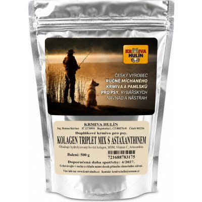 Krmiva Hulín Kolagen Triplet Mix s Astaxanthinem 500 g – Hledejceny.cz