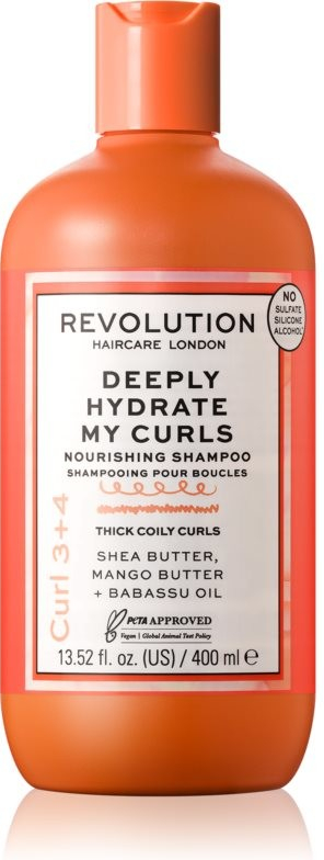 Revolution Haircare Deeply Hydrate My Curls Nourishing Shampoo 400 ml