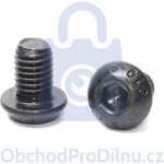 Šroub BUTTON, čočková hlava, drážka IMBUS, ISO 7380, 10.9, bez úpravy - M4 x 14 - hobby balení, balení 1 ks – Zbozi.Blesk.cz