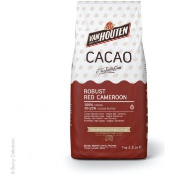Barry Callebaut Pravé holandské kakao VAN HOUTEN ROBUST RED CAMERON červené 1000 g