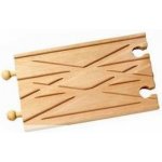Babu vláčky Dvoukolej rovná 15cm – Zboží Mobilmania
