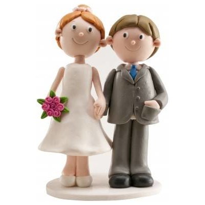 Svatební figurka na dort 13cm Dekora – Zboží Mobilmania
