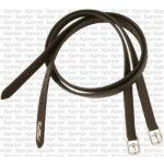 KenTaur Třmenové řemeny kožené s nylonem hnědé 160 cm – Zboží Dáma