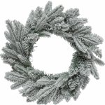 Atmosphera Vánoční věnec, větve vánočního stromku se sněhem 40 cm – Hledejceny.cz