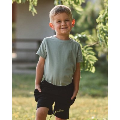 JOŽÁNEK Dětské tričko krátký rukáv olivové – Zboží Mobilmania