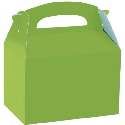 Amscan Amscan Papírový párty box - kiwi – Zboží Dáma