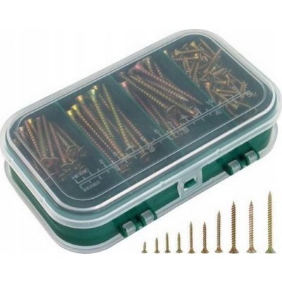 Sada vrutů do dřeva 310ks 9 rozměrů č.1440 – Hledejceny.cz