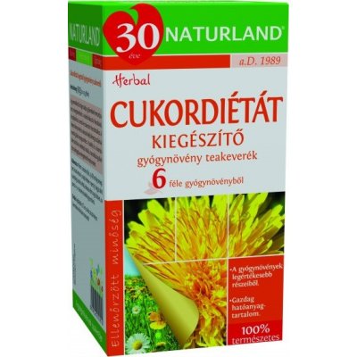 Naturland Porcovaný čaj pro diabetiky 20 ks