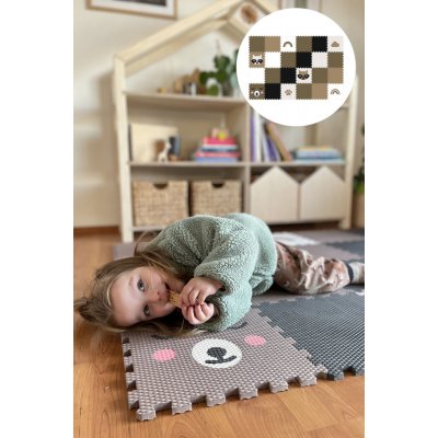 Minideckfloor podlaha 24 dílů mývalové duhy méďa a mráček 24 24 01 – Zboží Mobilmania