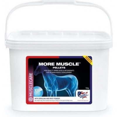 EQUINE AMERICA More Muscle Pellets 10 kg – Hledejceny.cz