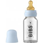 Bibs Baby Bottle Skleněná lahev Baby Blue 110 ml – Zboží Dáma