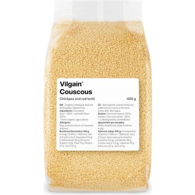 Vilgain Kuskus cizrnovo čočkový BIO 400 g – Zbozi.Blesk.cz