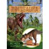 Vystřihovánka a papírový model postav si dinosaura