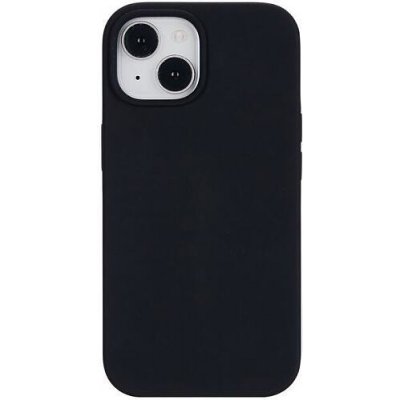 eSTUFF INFINITE Rome magnetic silicone case, pro iPhone 15, 100 % recyklovaný TPU, černý (ES67150025)