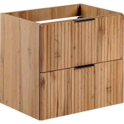 COMAD ADEL OAK 82-60-B-2S - Koupelnová skříňka pod umyvadlo ADEL 57x60,2 cm dub ADEL OAK 82-60-B-2S – Zboží Mobilmania