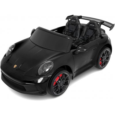 Mamido Elektrické autíčko Porsche 911 GT3 XXL + MP4 Lakovaná černá – Zboží Dáma