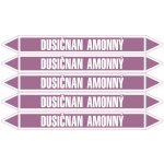 Grafiko | Dusičnan amonný - dle ČSN 13 0072 - Materiál Samolepící PVC folie, Rozměr aršík 5ks šipka 242x26mm – Sleviste.cz